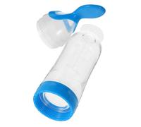 Balacoo Silicone Food Spoon with Suction Cup Base Soft Flexible Feeding Spoon for Boy Girl Months Spill Squeeze Feeder for Weaning and Puree Feeding