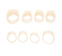 Balacoo Silicone Guzheng Nail Covers Guzheng Accessories Good Elasticity 2 Sets for Protecting Fingers and Nails for Graduation Season Practice and Performance