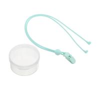 Balacoo Silicone Hearing Aid Anti-Loss Strap with Dual Earclip Lanyard for Seniors, Lightweight Behind-the-Ear Device Protector for Outdoor Activities and Home Use