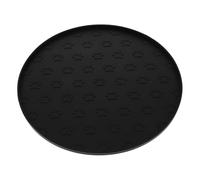 Balacoo Silicone Pet Feeding Mat Waterproof and Soft Non-slip Food Mat with Raised Edges Sturdy Circular Design for Dogs and Cats for Floors and Pet Eating Space
