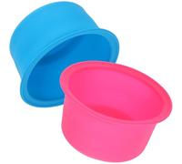 Balacoo Silicone Wax Melting Bowls and Heat-resistant Design with Smooth 2pcs Non-stick Wax Heater Inner Pots for Salon and Home Use