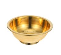 Balacoo Small Tibetan Copper Bowl for Rituals and Meditation Offering Chalice with Intricate Patterns Decorative Holy Water Vessel for Buddhist Ceremony and Incense Use