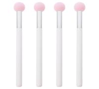 Balacoo Sponge Makeup Applicators with Delicate Finish and Effect 4pcs White Non-latex for Face Makeup for Professional Use