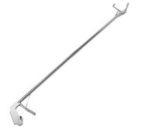 Balacoo Stainless Steel Snake Catcher Clips with Folding Design and Lightweight Construction for Safe Mountain Work and Agriculture Use