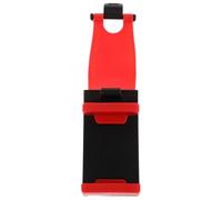Balacoo Steering Wheel Phone Holder for Car Adjustable Red Mobile Phone Mount Cradle Universal Compatible for Driving and Travel