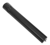 Balacoo Telescoping Art Tube Black Plastic Adjustable Storage Tube for Documents and Blueprints with Extendable Length from 20 to 35 Inches and Shoulder Strap for Artwork Carrying
