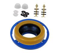 Balacoo Toilet Flange Wax Ring Installation Kit with Screws Bathroom Toilet Bowl Seal for Leak Repair