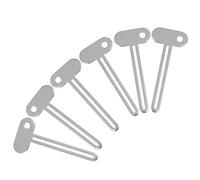 Balacoo Toothpaste Tube Squeezer Key Set and Easy to Use 6pcs Made of Sturdy Aluminum Alloy Efficient Tube Roller Squeezer for Bathroom Use at Home or Office