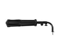 Balacoo Universal Black Steel Tripod Instrument Stand with Portable Hanging Chime Holder for Stage Performance, Adjustable Height and Detachable Design