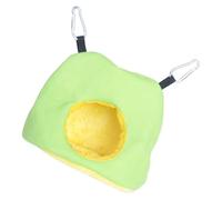 Balacoo Warm Plush Bird Nest Hut or Random Color for Small Pets and Parrots, Easy to Lightweight Polyester and Plush Cloth Sleeping Bed, for Pet Home