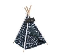 Balacoo Washable Pet Teepee Tent for Cats and Dogs Removable Canvas Indoor Sleeping House with Sturdy Frame Adorable Small Cozy Shelter Providing Security and Comfort