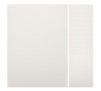Balacoo Water Soluble Colored Pencil Paper 25 Sheets White Fine Workmanship Simple Look Household and School Drawing Paper for Everyday Sketching and Drawing