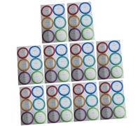 Balacoo Waterproof Date Labels Stickers Sturdy Synthetic Paper 60pcs Easy to Write and Paste for Meat Packaging and Bottles for Home and Office Storage Organisation