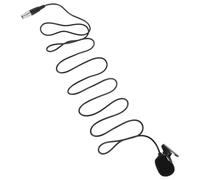 Balacoo Wired Lavalier Microphone Sturdy Plastic and Metal Construction with 3pin Xlr Female Connector, Professional Clip on Lapel Mic with 5 Meter Cable for Lectures and Presentations