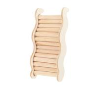 Balacoo Wooden Hamster Ladder Wood Cage Hanging Ladder Dwarf Hamster Bridges Climbing Activity for Mouse Chinchilla Rat Gerbil Dwarf Hamster, 20X8.5X4.5CM, (1816QZ72415O6D7ZMNJ)