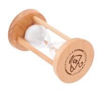 Balacoo Wooden Hourglass Timer Sand Clock with Smooth Surface Three Pillar Design Portable Sand Timer for Office Home Cooking Study and Decorative Use