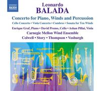 Balada / Carnegie Me - Concerto for Piano Winds & Percussion - Concerto [New CD]