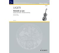 Balada si joc: (Ballad and Dance). 2 violins. Partition d'exécution.