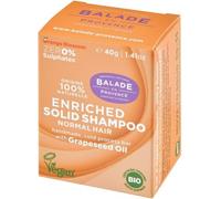Balade en Provence Organic Solid Shampoo Bar | for Normal Hair | Orange blossom Scent | 40g