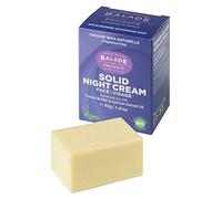 Balade en Provence - Solid Night Cream For Face - 40G. The 1st in the World, Certified Organic by Bio Earth Durable and by Vegan Society. Free Fragrance, Handmade in France, 100% Natural, Cruelty Free