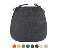 BALAFO Kitchen Chair Cushions,Leather Chair Cushions,Chair Pads for Dining Chairs, Seat Cushions for Kitchen Chairs Farmhouse, Dining Room Chair Cushions Non Slip, Thick Washable Chair Cus