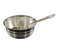 Balaji 999 Pure Silver Hallmarked Anna Prasana Small Bowl & Spoon Set