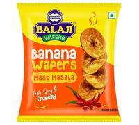 Balaji Banana Wafers, Mast Masala Flavour - 150g | Spicy & Crunchy Banana Chips | Tasty Indian Snack