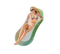 Balakaka Inflatable Pool Floats Lounger 155 * 75CM, Pool Inflatables Keep Cool Sun Tanning Bed Thickened PVC for Adults, Floating Mat Raft Floaty Lounge Above Water for Pool, Beach, Lake
