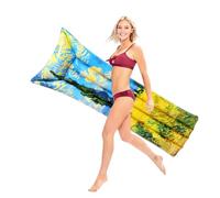 Balakaka Inflatable Pool Floats Lounger Adult, Thickened PVC Floating Mat Raft Floaty 170 * 60cm, Summer Beach Water Float Party Toys for Beach Swimming Pool