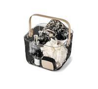 Balakaka Large Shower Caddy No Drilling | 8.6L Portable Bathroom Organizer with Handle & Ventilation Holes | Heavy Duty Storage Basket for Shampoo, Soap, Toiletries | Kitchen, Dorm Room Essentials