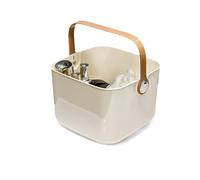 Balakaka Large Shower Caddy No Drilling | 8.7L Portable Bathroom Organizer with Handle & Ventilation Holes | Heavy Duty Storage Basket for Shampoo, Soap, Toiletries | Kitchen, Dorm Room Essentials