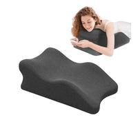 Balakaka Leg Elevating Pillow 60x36x24 cm, Orthopaedic Leg Pillow for Back Pain & Swelling Relief, Improves Blood Circulation for Sleeping, Removable Washable Cover,Charcoal Gray