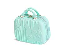 Balakaka Makeup Travel Case Lightweight Waterproof, Hard Shell Cosmetic Organizer Bag with Soft Handle,Beauty Case Box for Skin Care, Handbag Vanity Cosmetic Case Portable Carrying Suitcase