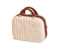 Balakaka Makeup Travel Case Lightweight Waterproof, Hard Shell Cosmetic Organizer Bag with Soft Handle,Beauty Case Box for Skin Care, Handbag Vanity Cosmetic Case Portable Carrying Suitcase