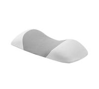 Balakaka Memory Foam Lumbar Support Pillow for Bed - 55x26x11cm Back Cushion for Chair, Car, Office & Sofa | Orthopaedic Lower Back Pain Relief Support, Light Gray