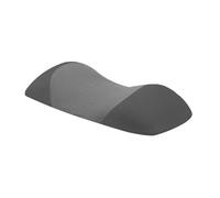 Balakaka Memory Foam Lumbar Support Pillow for Bed - 55x26x11cm Back Cushion for Chair, Car, Office & Sofa | Orthopaedic Lower Back Pain Relief Support, Black Gray