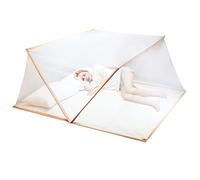 Balakaka Pop-up Mosquito Net for Indoor Outdoor, 190x 160x 80 cm Large Space Bedroom Mosquito Net Easy to Store,Foldable Mosquito Curtain Tent for Travel,camel