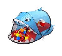 Balakaka Pop Up Tents for Kids, Portable Foldable Pop Up Playhouse Toys with Carry Bag for Indoor Outdoor Fun for 3 4 5 6 7 8 Year Old Boys Girls, 182 x 96 x 76 cm, Shark(no cushion)