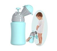 Balakaka Portable Potty Emergency Urinal Toilet Portable Baby Child Kids Travel Potty Children's Urinal Bottle Emergency Potty Bottles for Car Automobile Travel Camping Bue