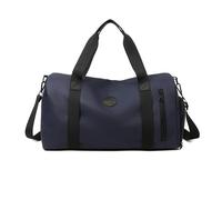 Balakaka Sport Gym Bag for Women Men, Sports Duffle Bag with Shoes Compartment and Wet Pocket, Large Capacity Travel Duffel Bag for Business and Fitness, Dark Blue