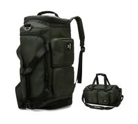 Balakaka Travel Duffle Bag 35L with Adjustable Shoulder Strap, 6 in 1 Sports Bag with Wet Pocket & Shoe Compartment, Portable Waterproof Weekender Tote Bag for Vacation Shopping Sport