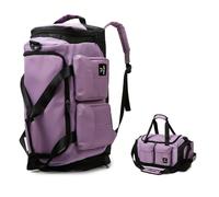 Balakaka Travel Duffle Bag 35L with Adjustable Shoulder Strap, 6 in 1 Sports Bag with Wet Pocket & Shoe Compartment, Portable Waterproof Weekender Tote Bag for Vacation Shopping Sport