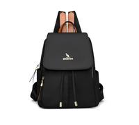 Balakaka Women Backpack Black 15.6L, Travel Daypack with Rear Zipper Pocket and Adjustable Shoulder Strap, Shoulder Bag Handbag for Travel Work College