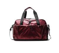 Balakaka Womens Mens Sports Gym Bag with Handle 28L, Weekend Travel Bag with Shoes Compartment Wet Pocket, Multi-Function Duffle Bag for Travel Overnight, Burgundy