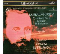 Balakirev, M. - Symphony 2/Tamara/in Bohemia