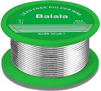 Balala Lead Free Solder 20g/NT, Solder Wire, Soldering Flux 0.8mm, Sn99.3 Cu0.7 Solder Rosin Core for Repairing Electronic Components or Working on DIY Projects, KIT-21