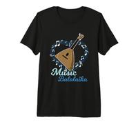 Balalaika Balalaika Player Musical Instrument Russia Musician Premium T-Shirt