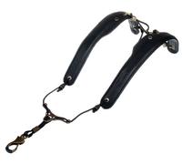 Balam Back Strap Leather Black