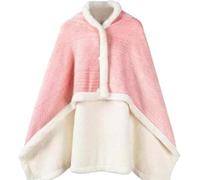 BALAMLB Shawl Blanket, Wearable Blanket for Women, 33x47 Inch, Thick Small Blanket, Warm Blankets for Winter, Poncho Shawls, Bed Jacket, Office Lunch Break A