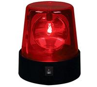 Balana 4.5" LED Strobe Light, Rotating Flashing Light, 360 Degree Disco Party Lamp, Perfect for Club, Home Party, Ballroom, Show Bar (Red, 1PC)